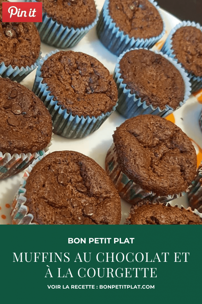 Pinterest : Muffins au chocolat et courgettes