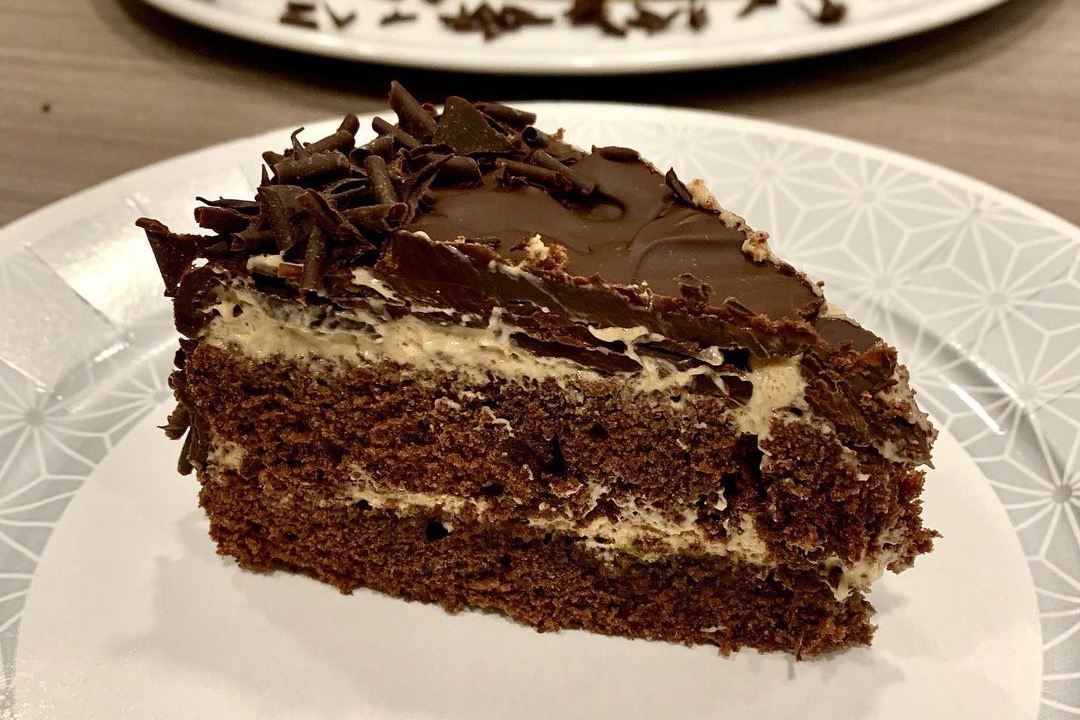 Gâteau au chocolat et praliné