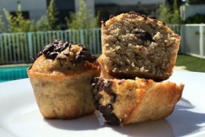 Muffins à La Banane, Chocolat Et Noix De Coco - Bon Petit Plat